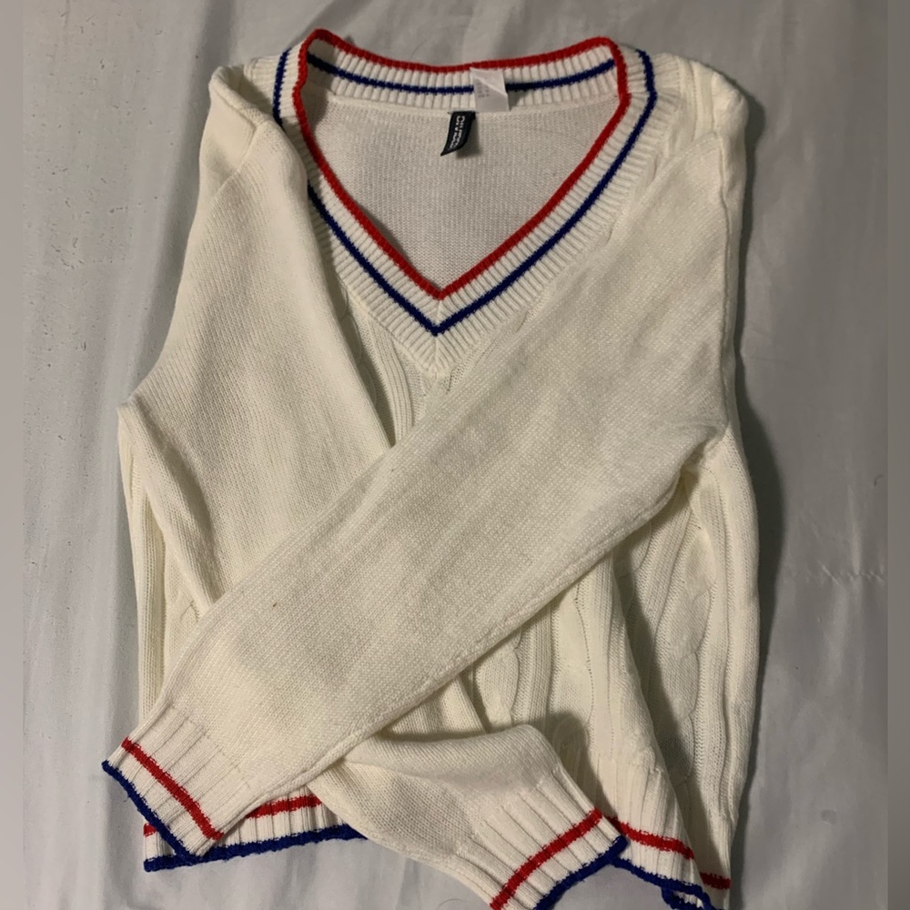 h&m cable knit sweater